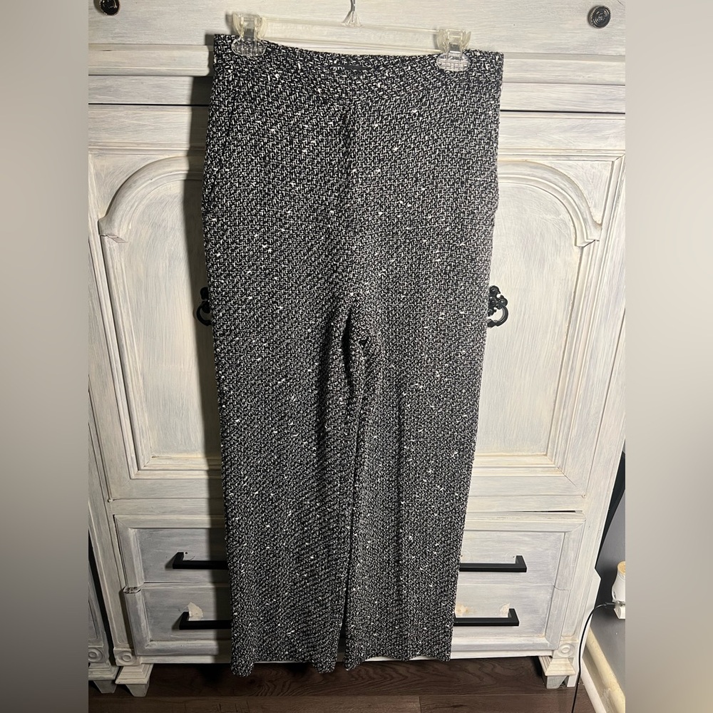 Stylish Black and White Women's Pants